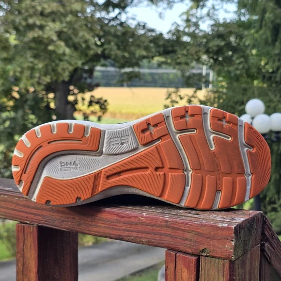 Brooks Adrenaline GTS 23 Mens Size 11 D Running Shoes 1103911D438 Blue Orange - Picture 11 of 11